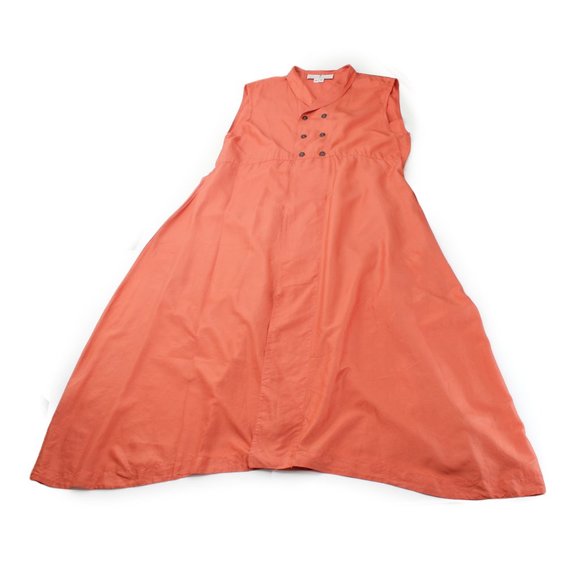 J Morgan Puett Shack Incorporated 100% Silk Empire Dress Vest Duster Long Size M - Picture 9 of 16